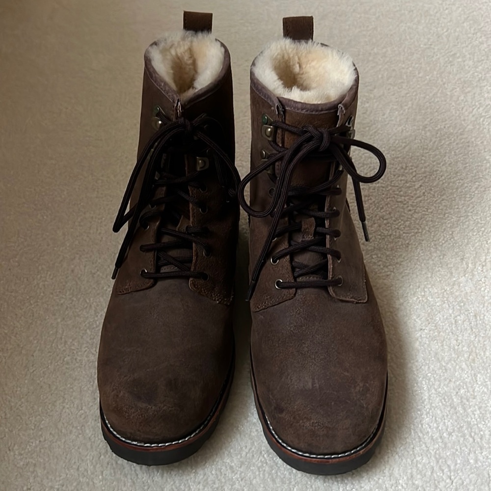 Men’s Ugg Hannen TL Leather/Shearling Waterproof Boots